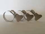 All steel handle hoop